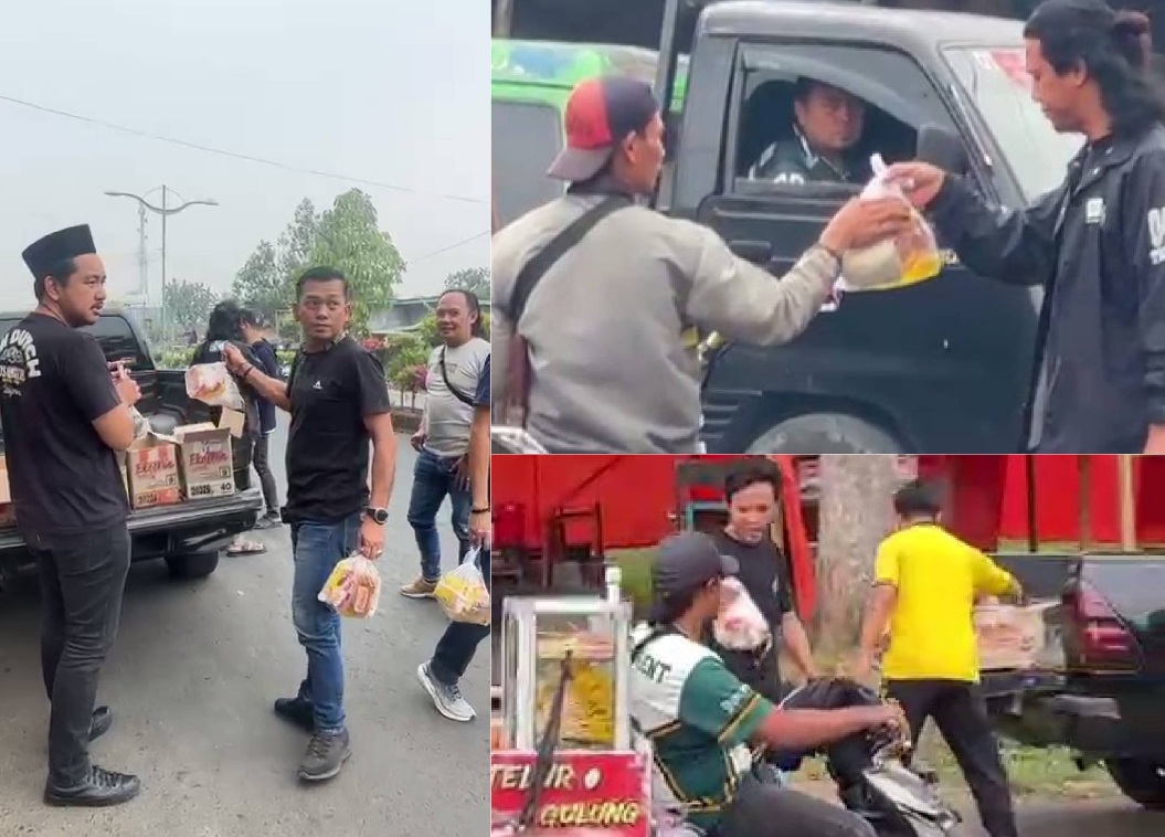 Gelar Jumat Berkah, Satresnarkoba Polres Pagar  Alam Berhagi Kebahagian Dengan Masyarakat