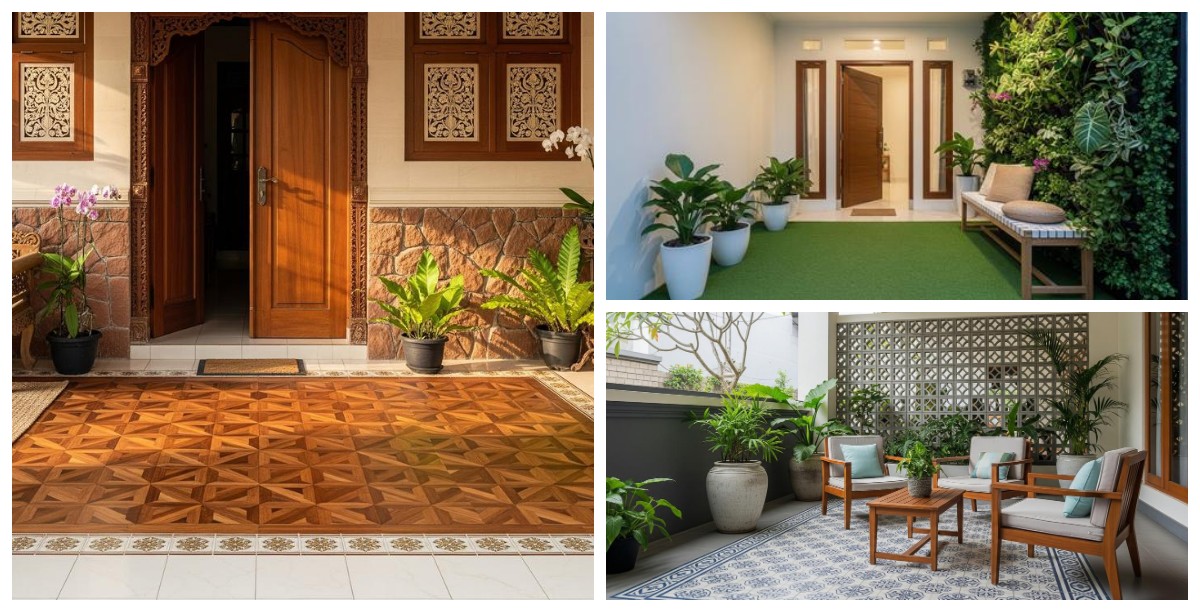 Bukan Sekadar Teras! 8 Inspirasi Lantai dan Dinding Rumah yang Naikkan Tampilan