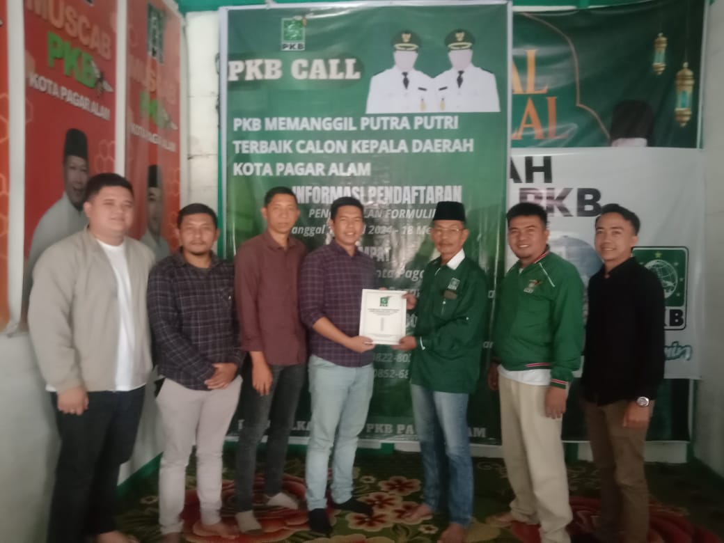  Berkolaborasi untuk Kemajuan, Ini Pendaftar Calon Pemimpin Pagaralam di Bawah Bendera PKB!