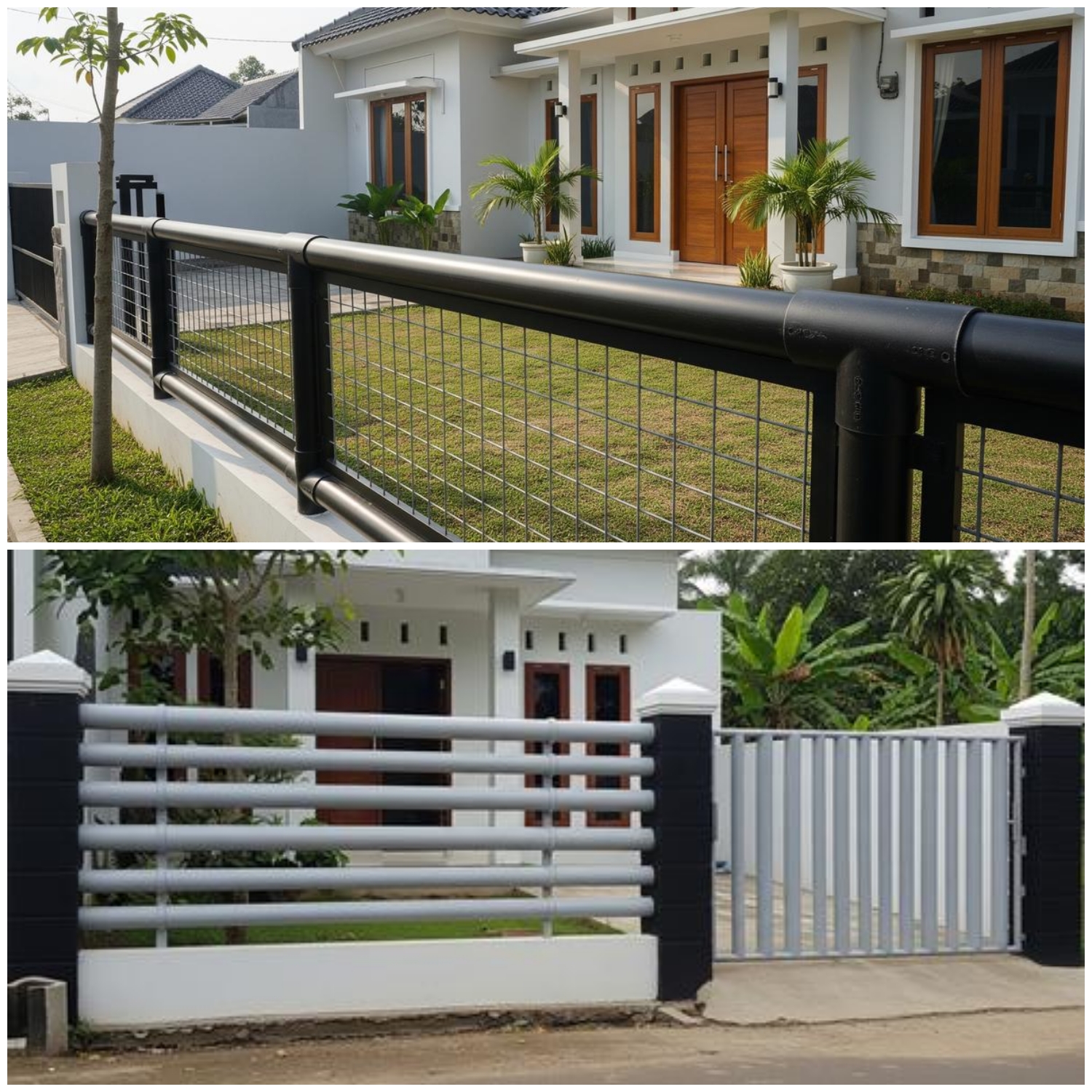 5 Model Pagar Rumah dari Pipa PVC yang Lagi Tren di Kampung, Hemat dan Estetik Parah