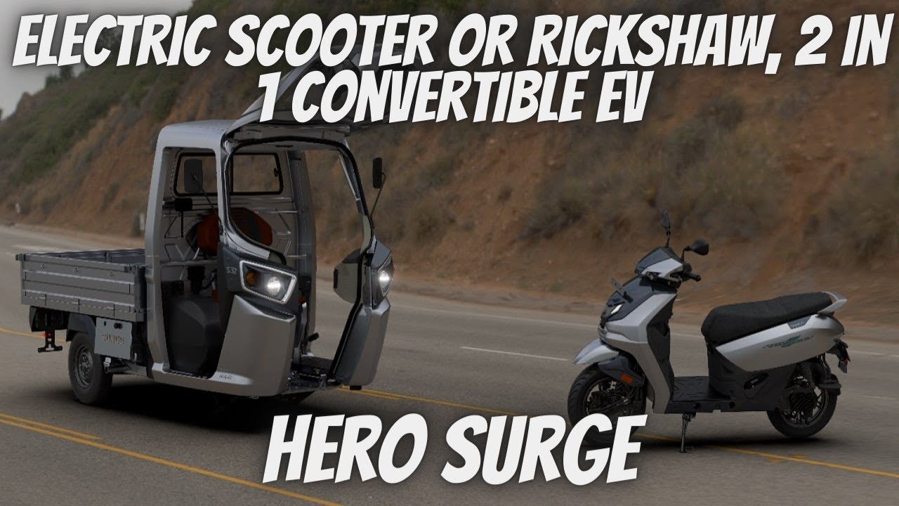 Hero Surge S32: Kendaraan Listrik All-in-One untuk Kargo dan Penumpang