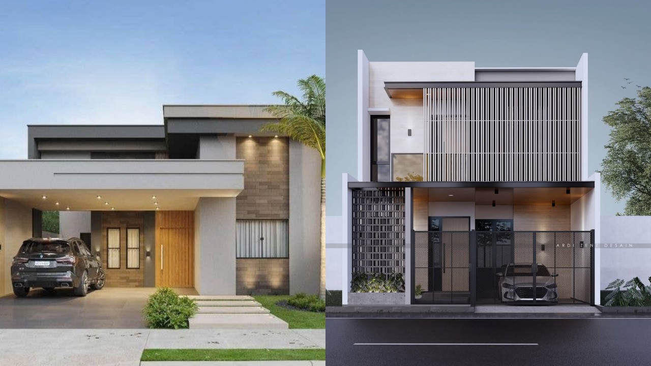 Inspirasi Desain Rumah Modern, Bikin Rumah Terlihat Mewah tapi Tetap Nyaman!