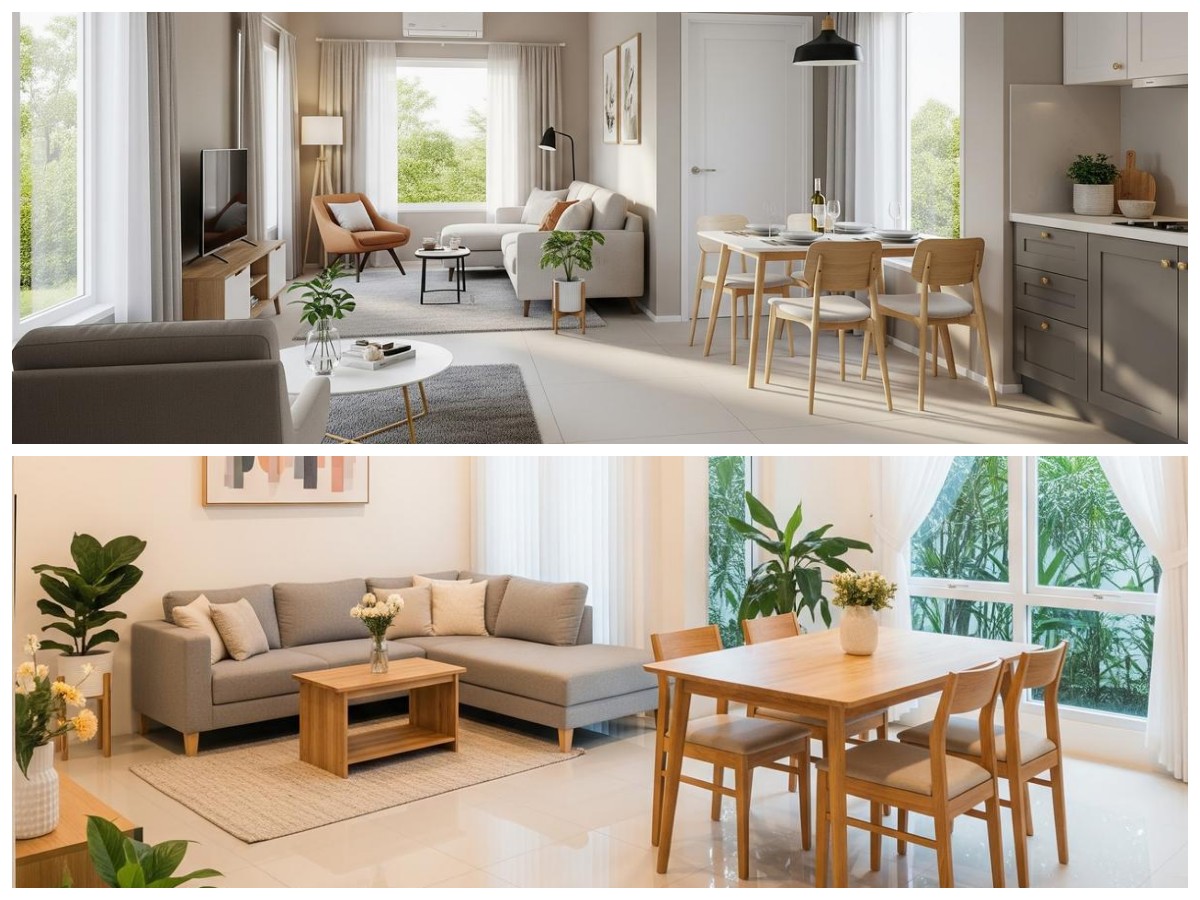 Rumah Type 36 Terasa Lega! Inspirasi Desain Open Space yang Fungsional dan Modern