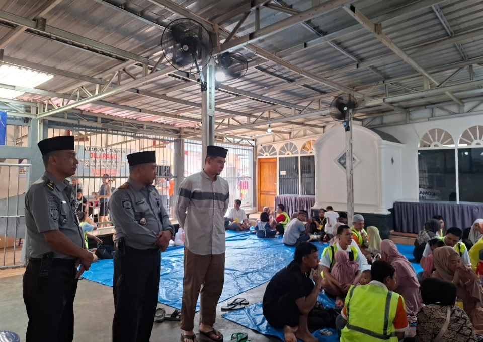 Begini Suasana Kunjungan WBP di Lapas Pagar Alam saat Idul Adha 1446