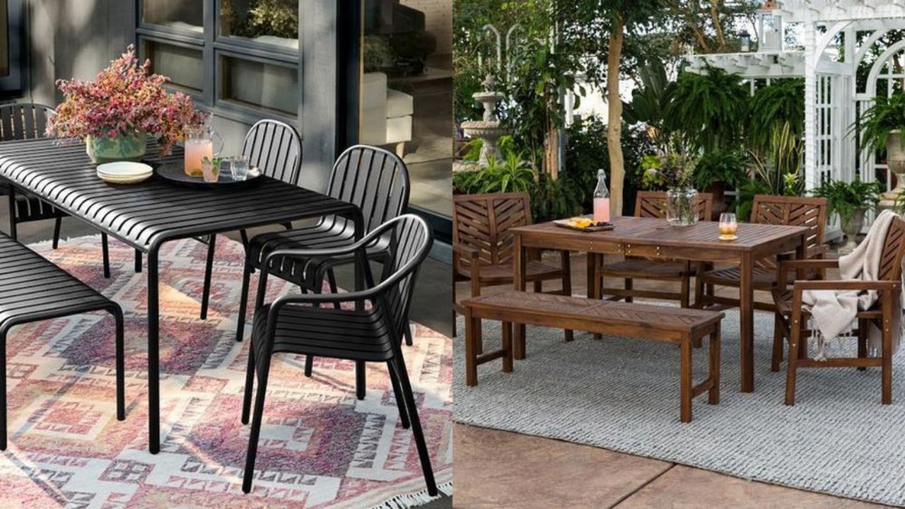 Desain Meja Makan Teras Simple dan Modern untuk Rumah Masa Kini!