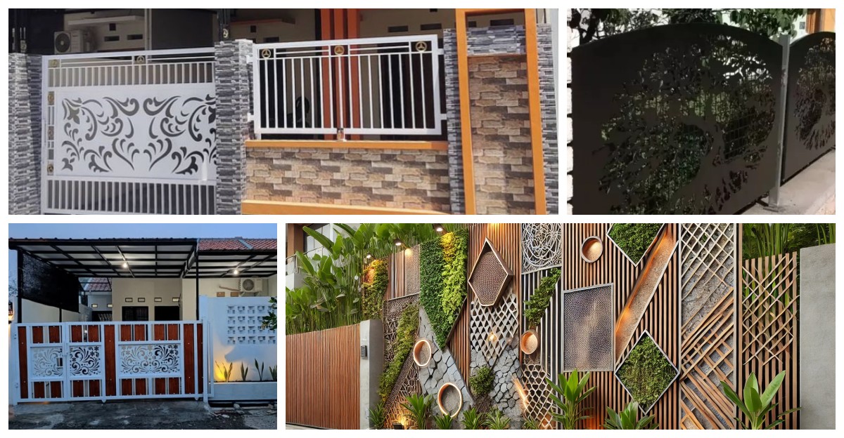Bikin Tetangga Melirik, Ini 11 Desain Pagar Rumah Paling Unik!