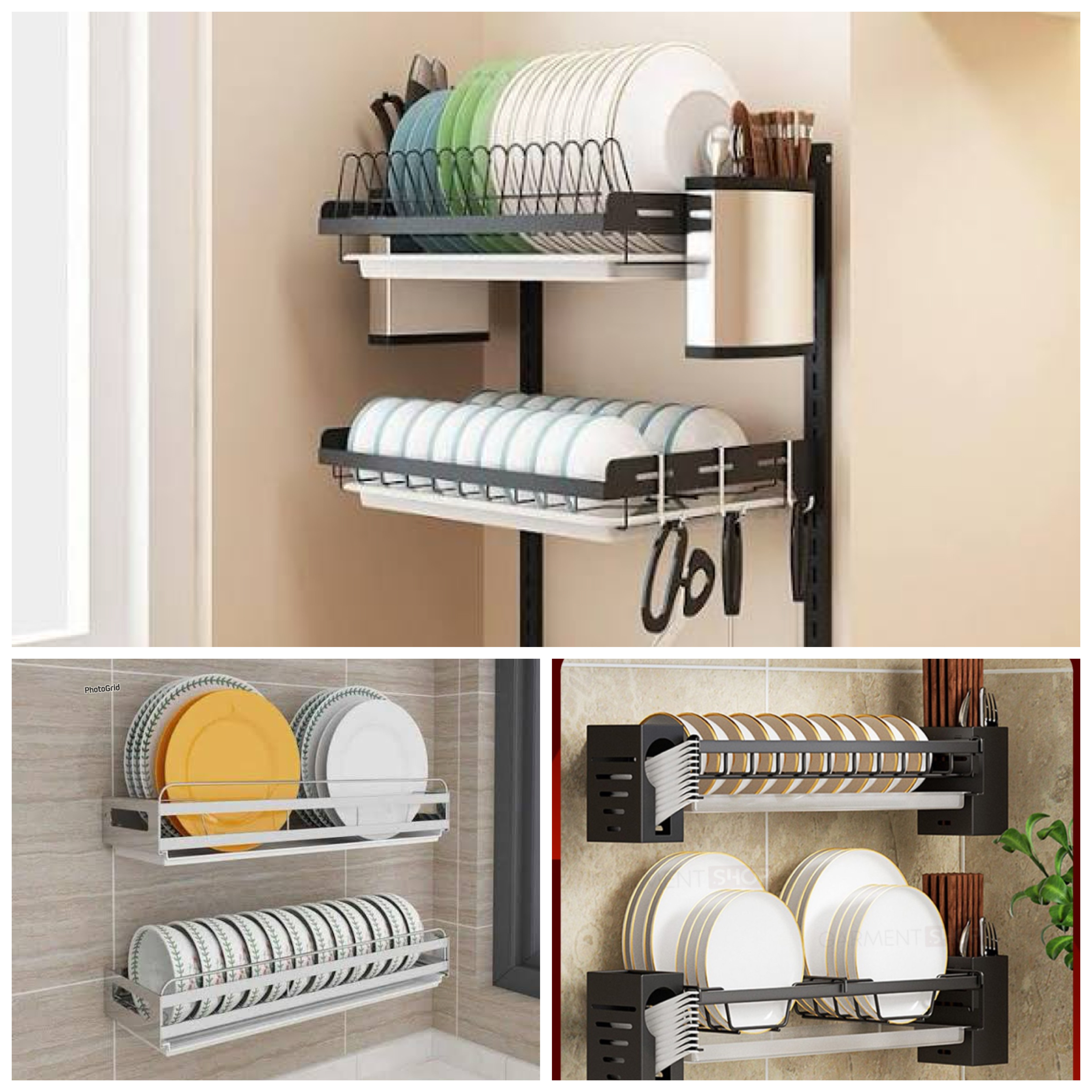 Dapur Lebih Rapi! Ide Rak Piring Minimalis yang Hemat Ruang dan Enak Dipandang!