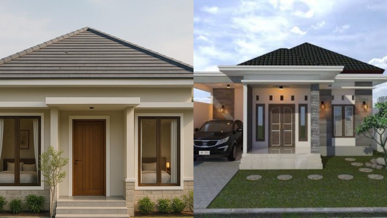 Inspirasi Desain Rumah 9x12 Minimalis Modern dengan 3 Kamar Tidur!