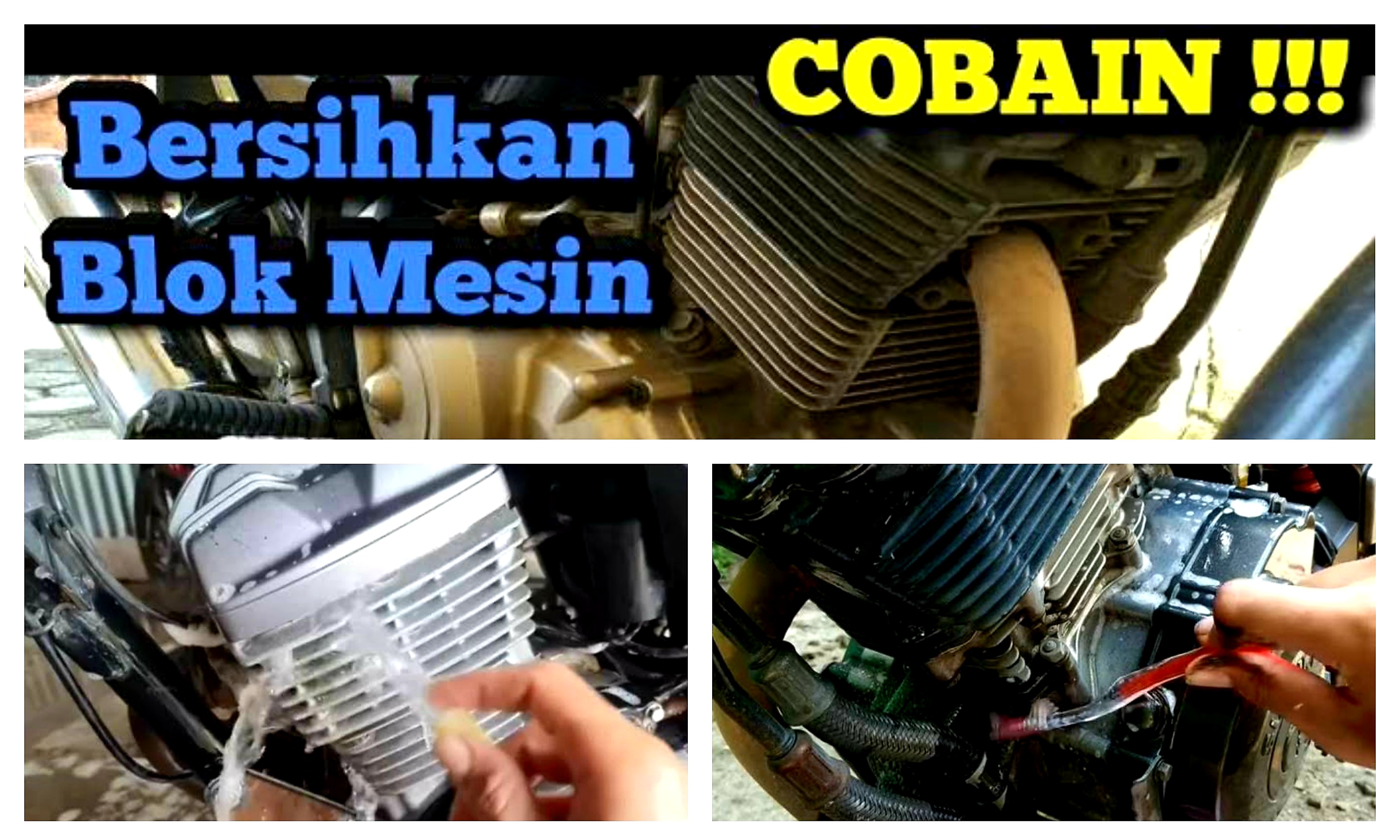 Cukup Lakukan Di Rumah! Cara Menghilangkan Kotoran Blok Mesin Sepeda Motor