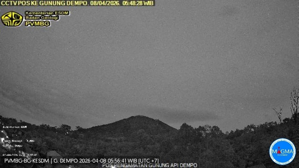 Waspada, Aktivitas Vulkanik Gunung Dempo Meningkat Terekam Gempa