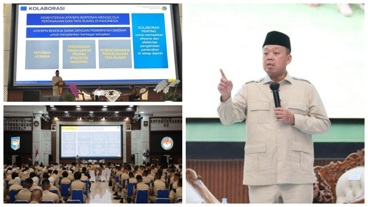 Menteri ATR/BPN: Kolaborasi dengan Kepala Daerah Kunci Sukses Reforma Agraria dan Tata Ruang