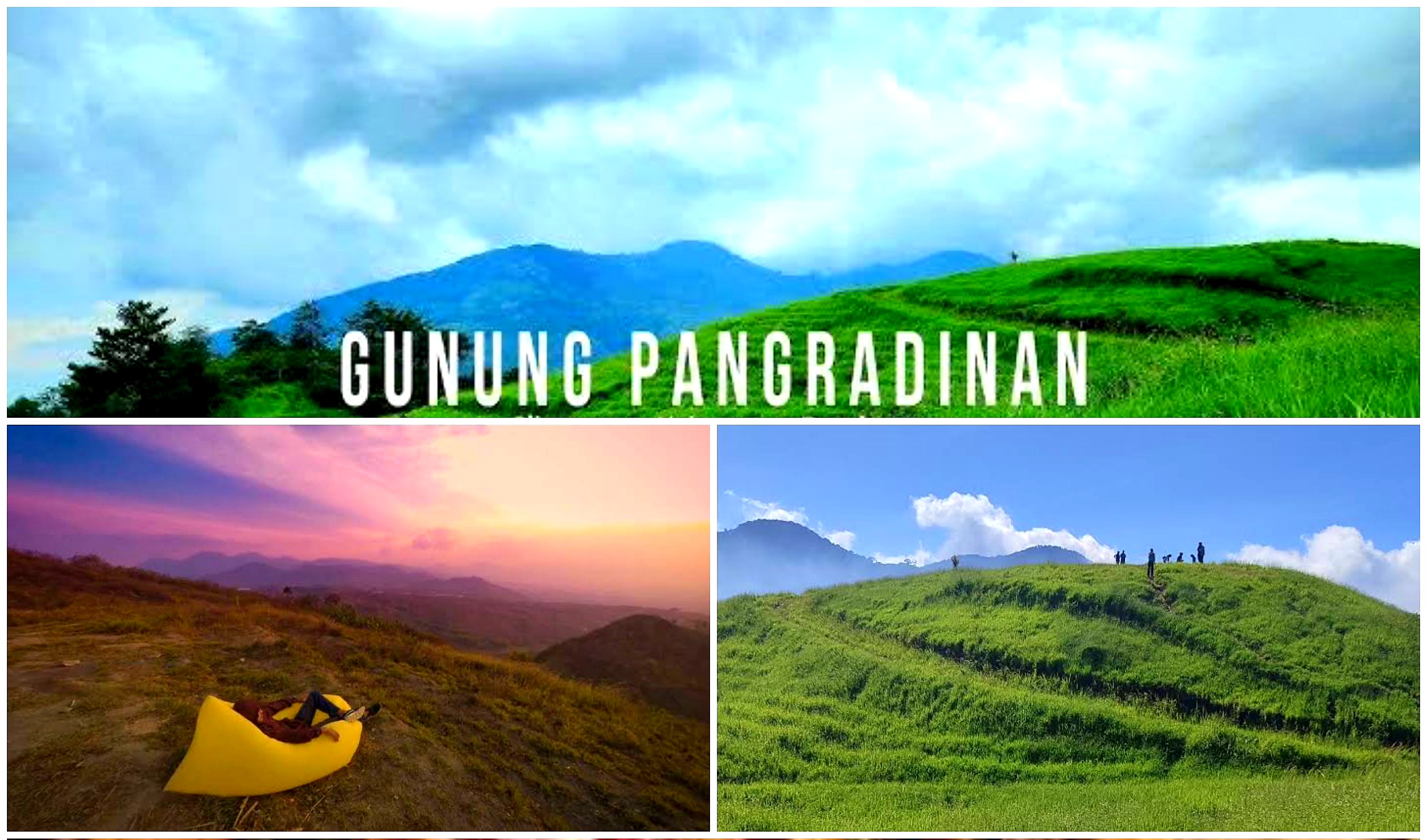 Inilah Pesona Gunung Pangradinan Surga Kecil Miniatur Merbabu 