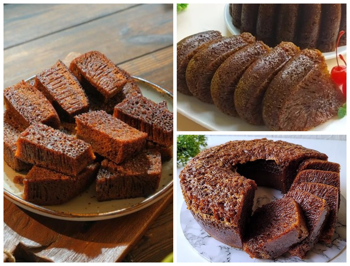 Resep Bolu Karamel Sarang Semut: Manis, Lembut, dan Beraroma Gula Hangus!