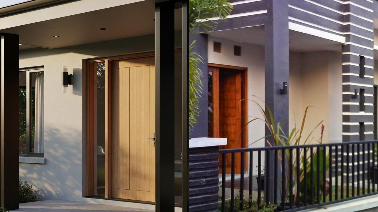 Model Teras 2 Tiang Rumah Sederhana, Keren dan Minimalis untuk Hunian Modern!