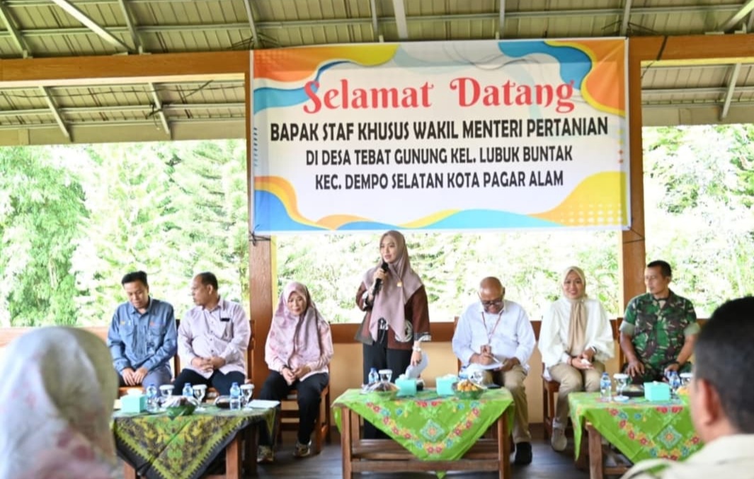 Stop Impor Beras, Stafsus Wamentan Apresiasi Pemkot Pagar Alam Wujudkan Swasembada Pangan