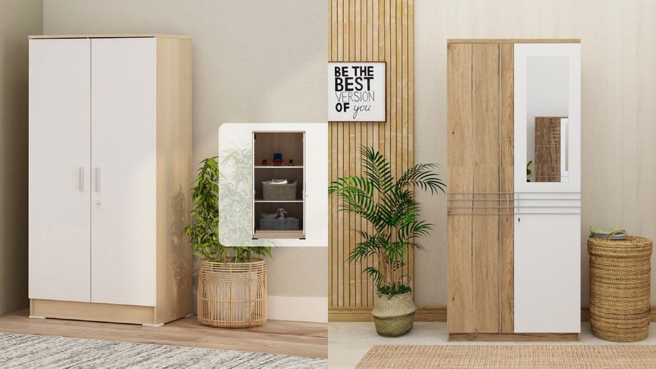 Rekomendasi Lemari Baju Minimalis 2 Pintu yang Desainnya Baru dan Kekinian!