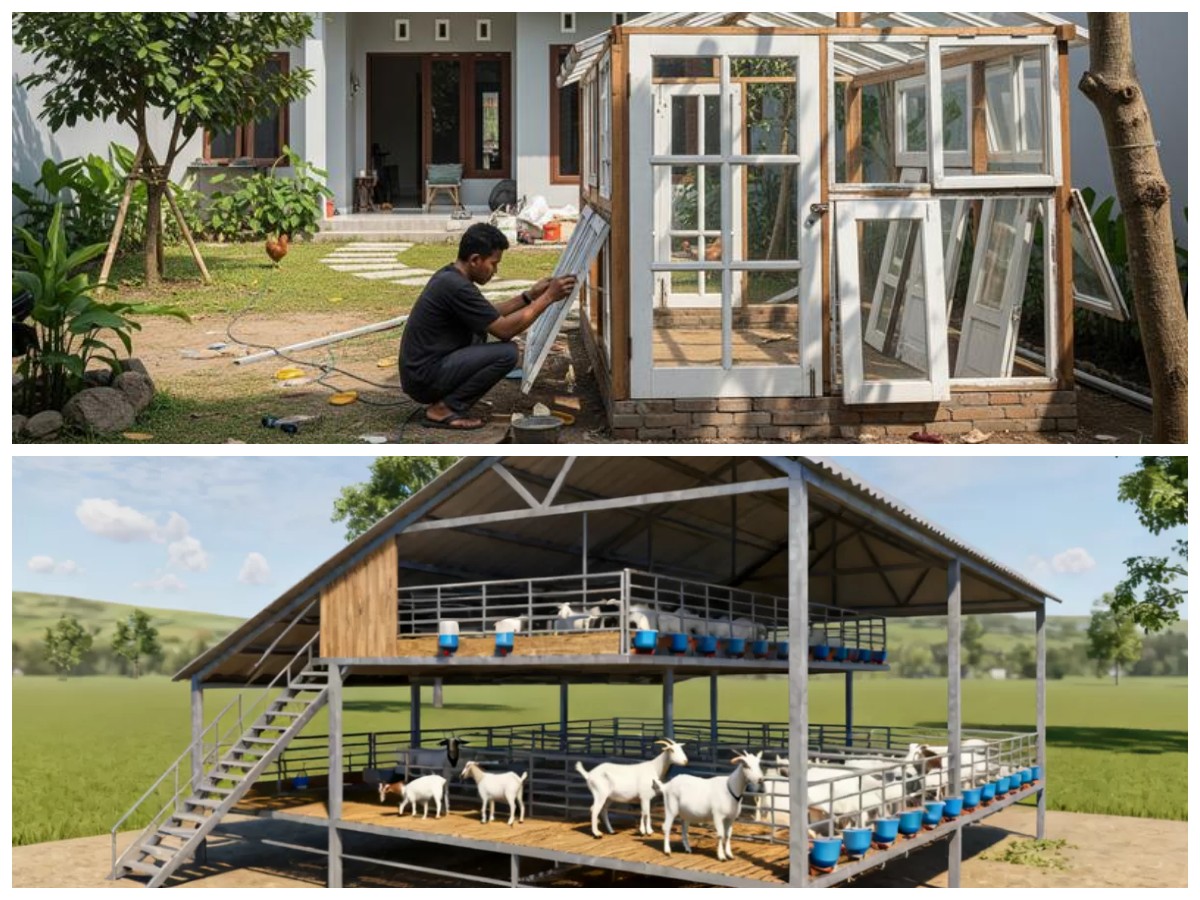 10 Desain Kandang Kambing Panggung Minimalis: Praktis, Higienis, dan Hemat Tempat