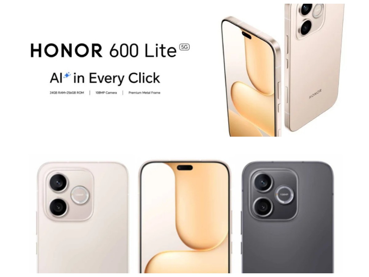 Honor 600 Lite Meluncur! Desain Elegan Ala iPhone, Layar Tajam dan Kamera Andal di Kelas Menengah