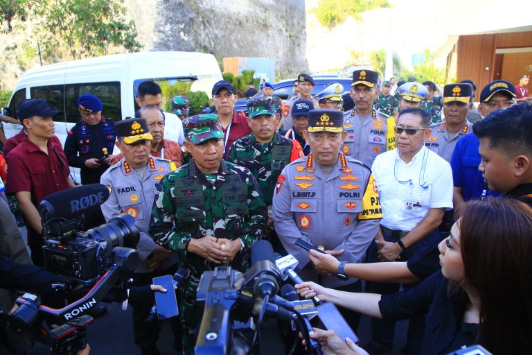 Kapolri dan Panglima TNI Tinjau Langsung Kesiapan Venue GWK