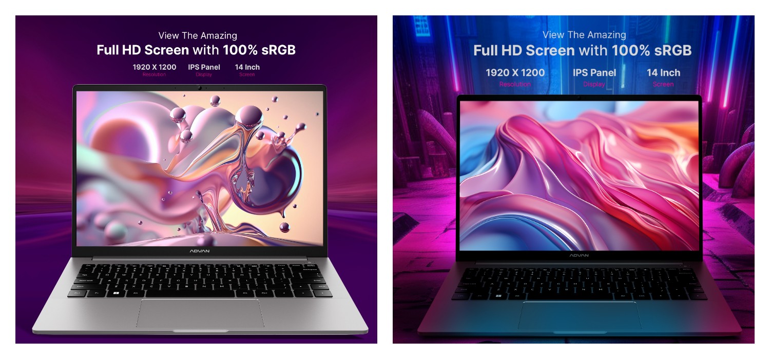 Advan AI Gen, Laptop Ringkas dengan Tenaga AI dan Performa Andal