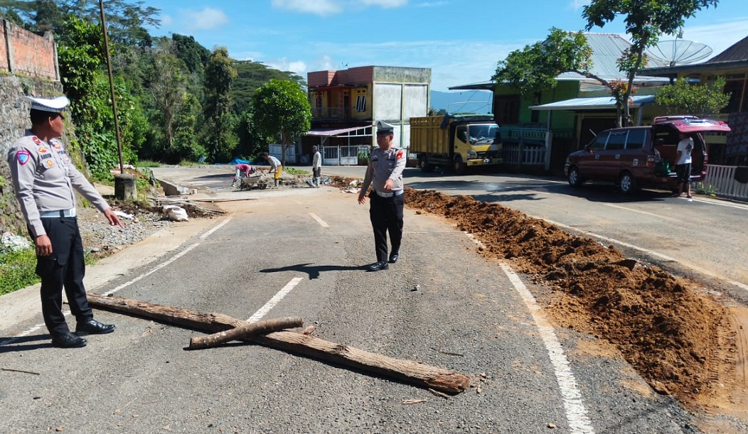 Jelang Natru 2026, Satlantas Polres Pagar Alam Cek Jalur Wisata Gunung Dempo