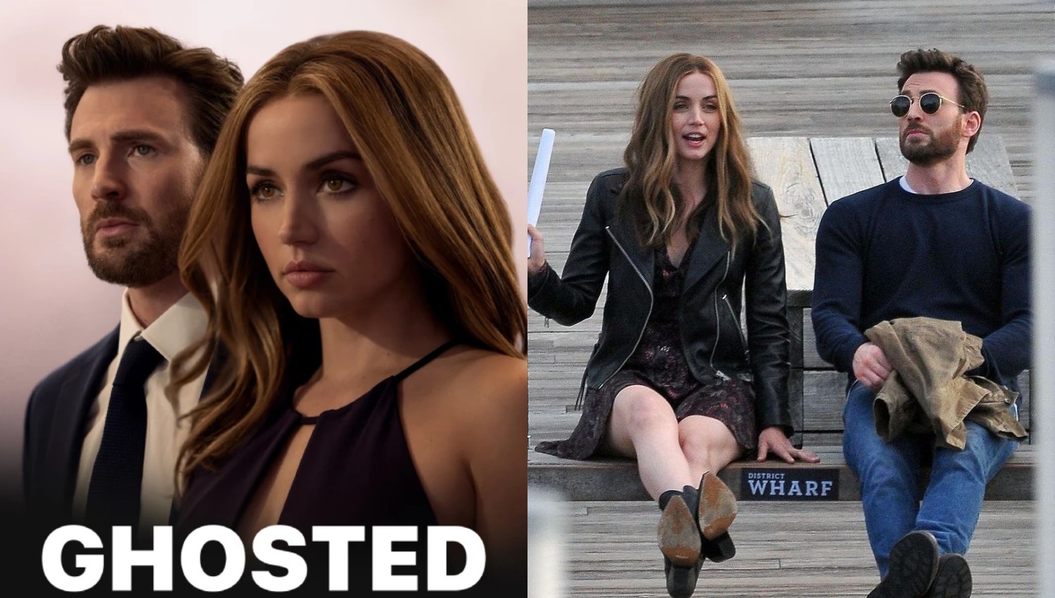 Sinopsis Ghosted, Chris Evans Jadi Korban Ghosting Ana de Armas