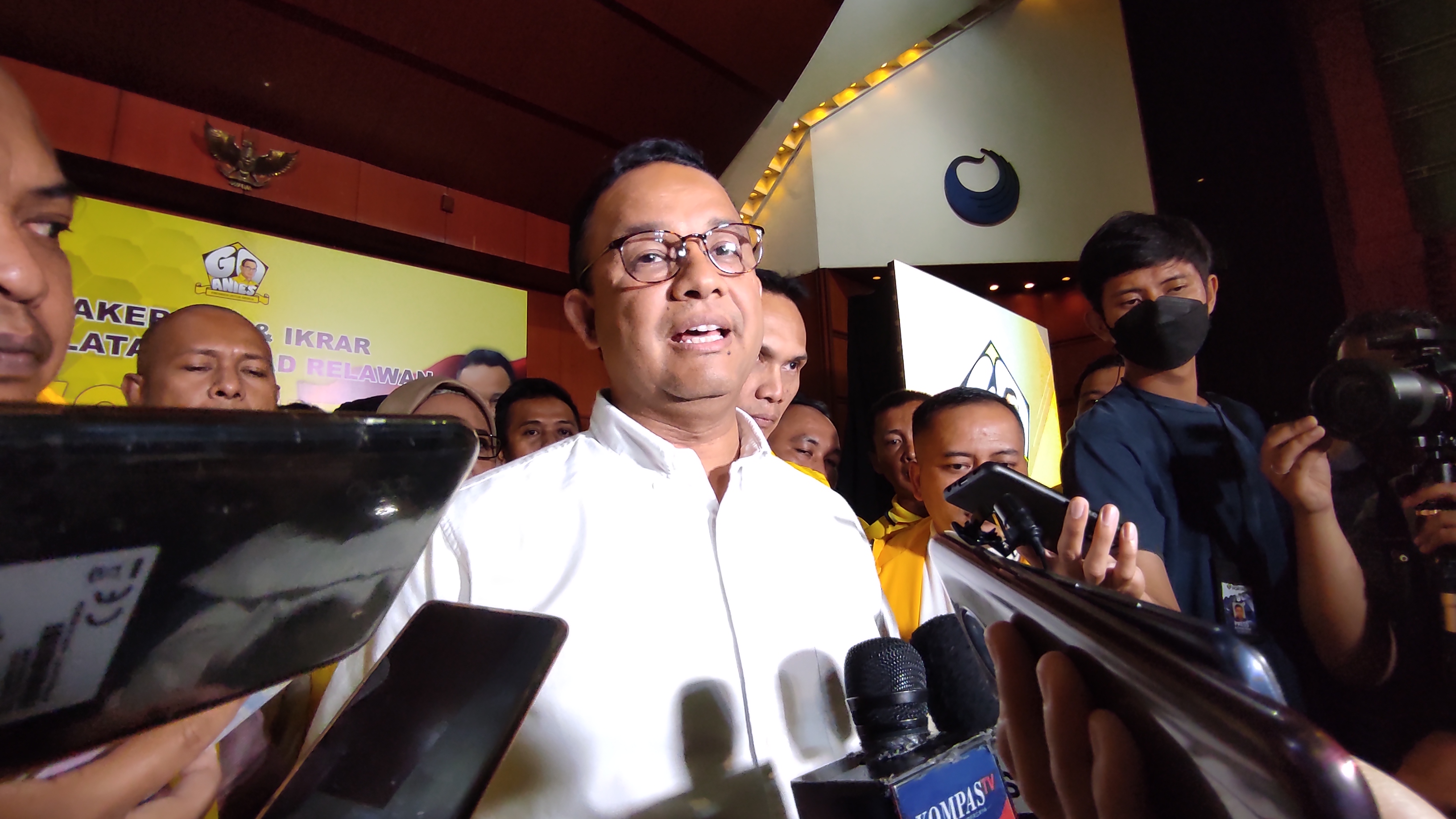 Anies Baswedan Ditanya Soal Cawapres: Belum, Masih Panjang