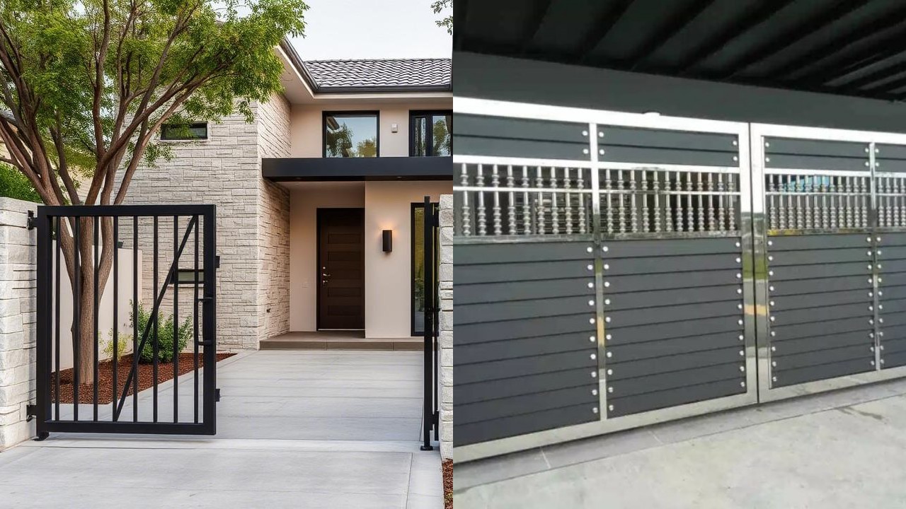 Model Gerbang Minimalis Terbaru, Desain Kekinian dengan Keamanan Maksimal!