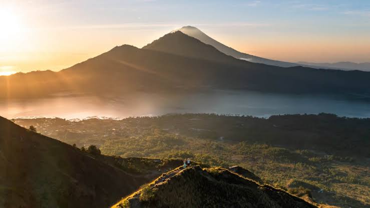 Misteri Dalam Kegelapan, Inilah Kisah Gunung Batur Legenda yang Terkenal di Pulau Bali