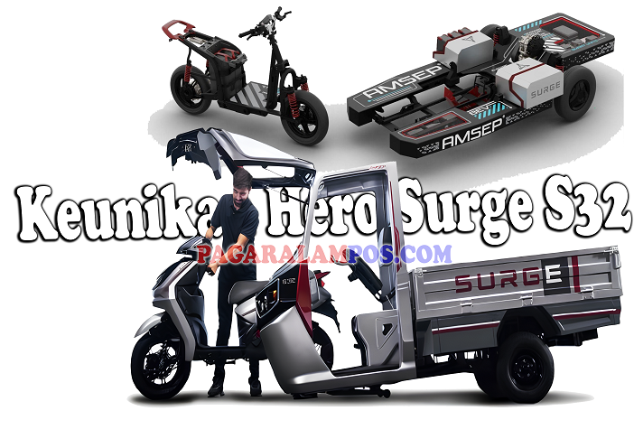 Keunikan Hero Surge S32, Kendaraan Listrik Revolusioner yang Bisa Berubah Menjadi Mobil, Apa Benar?