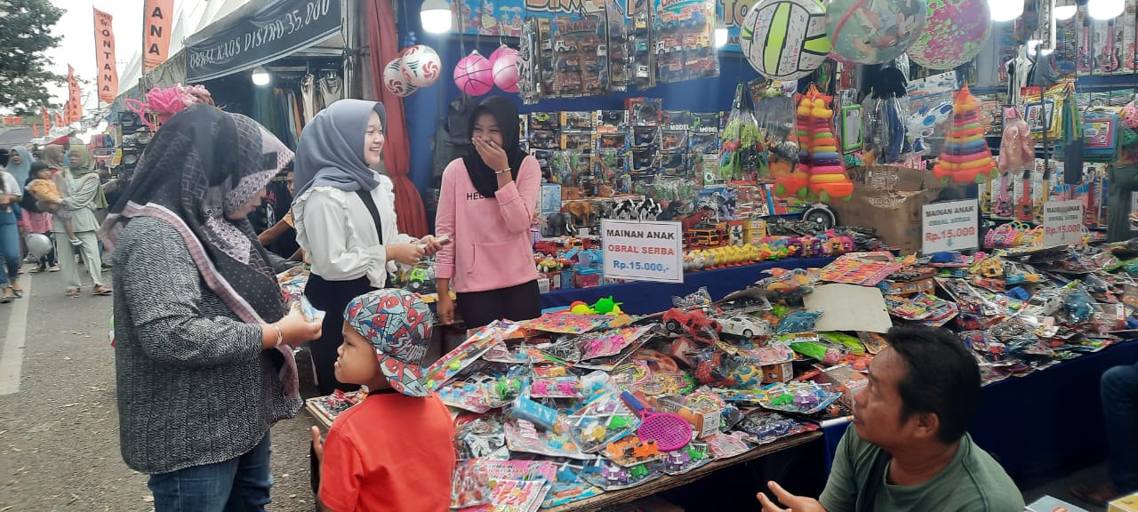 Pasar Malam Besemah Expo, Surga Mainan Anak di Musim Libur