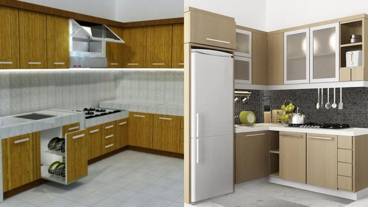 Model Kitchen Set Minimalis Dapur Kecil Terbaru, Solusi Ruang Sempit Lebih Fungsional!