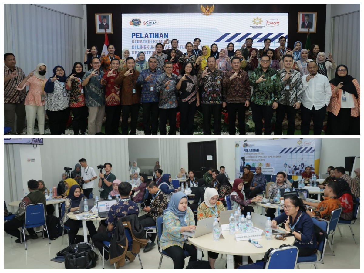Kementerian ATR/BPN Bekali ASN dengan Strategi Komunikasi Hadapi Dinamika Era Digital