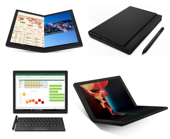 Lenovo ThinkPad X1 Fold, Transformasi Laptop dengan Kekuatan Intel Core i7