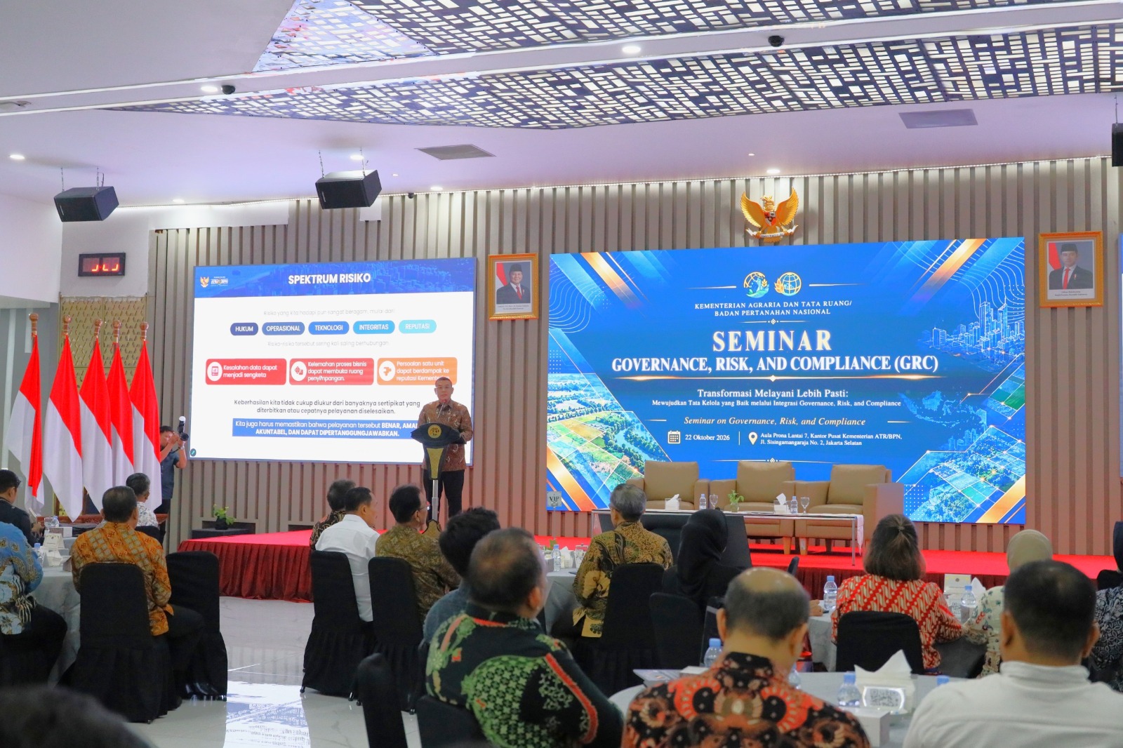 ATR/BPN Perkuat Manajemen Risiko Berbasis Data melalui Integrasi GRC