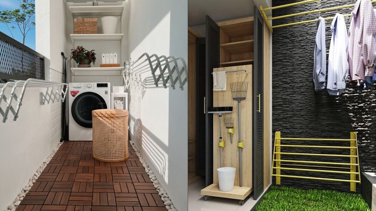 Ruang Cuci Jemur Minimalis yang Elegan: Inspirasi Cerdas untuk Rumah Modern!