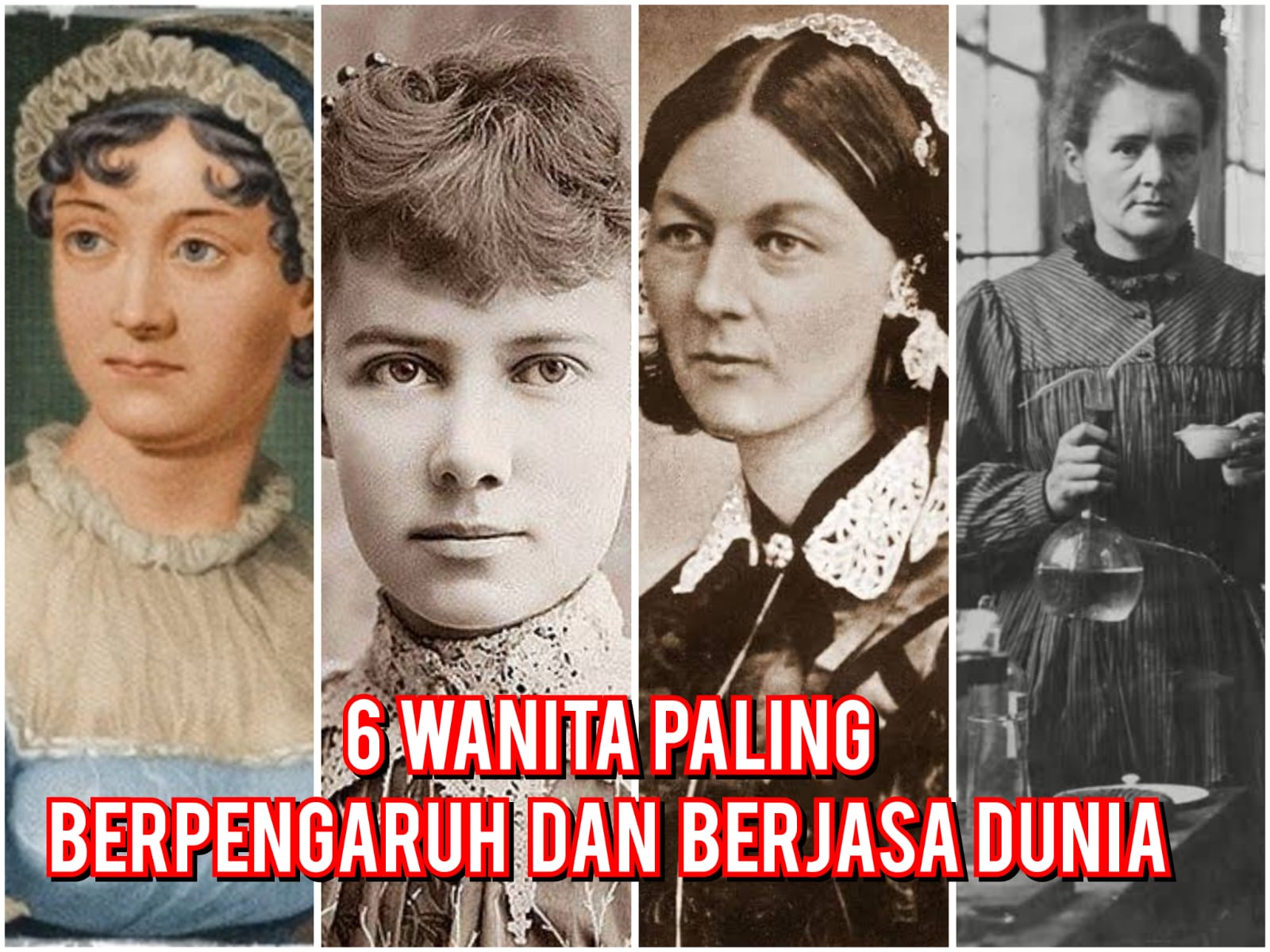 Wow! Inilah 6 Wanita Ini Berpengaruh Dan Berjasa Besar Dalam Sejarah Dunia