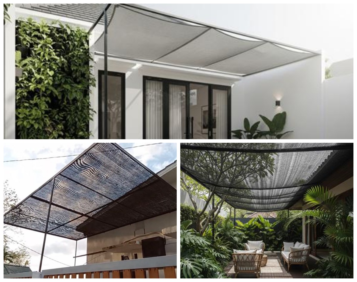 7 Ide Penutup Teras Pakai Paranet yang Bikin Rumah Lebih Sejuk, Estetik, dan Anti Panas!