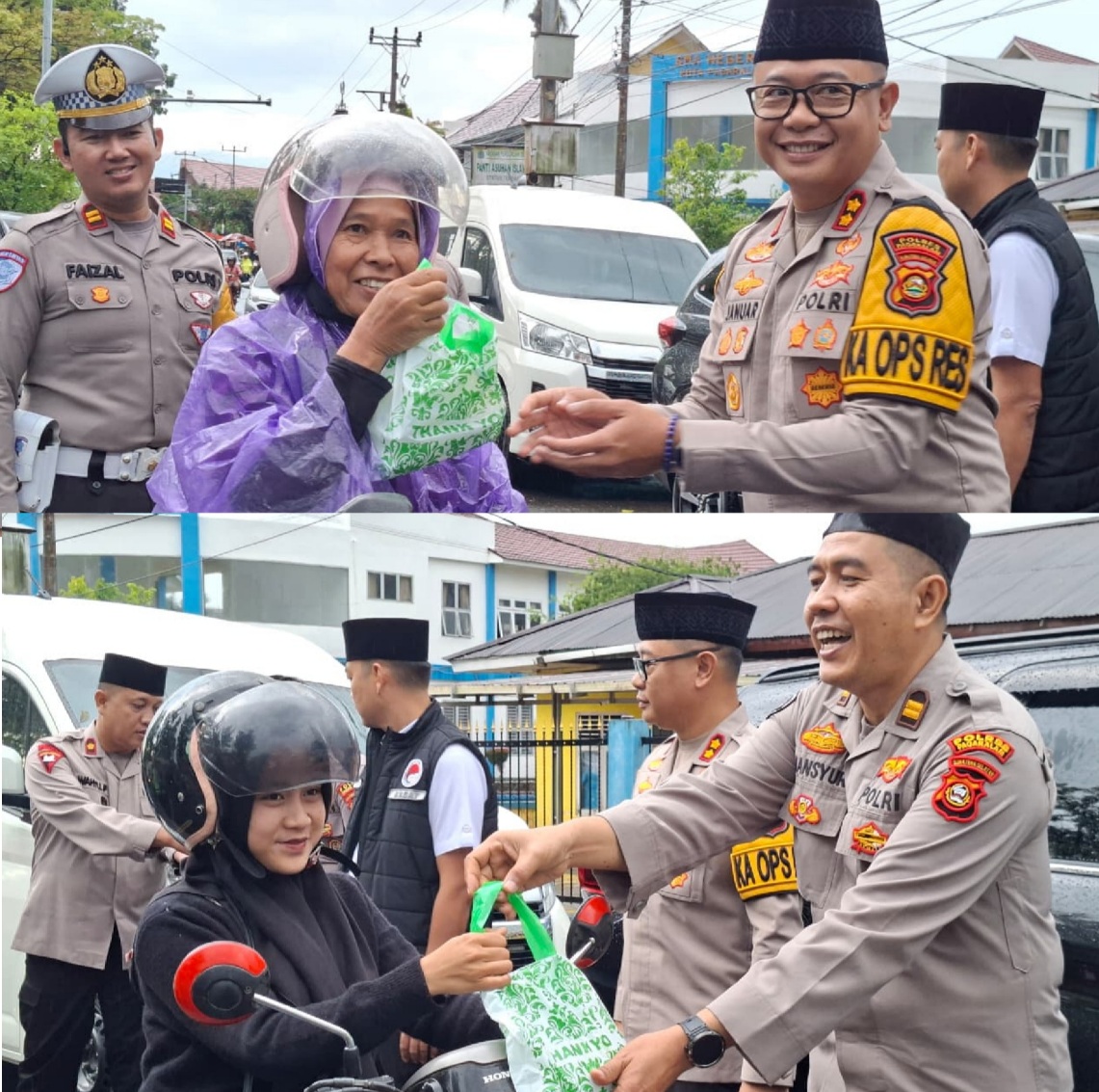 Polres Pagar Alam Berbagi, AKBP Januar KS Persada : Ramadhan Momentum Pererat Silaturahmi Polri dan Masyarakat