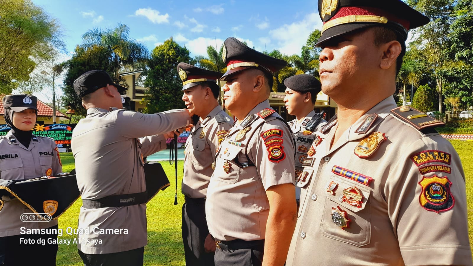 Berdedikasi, 35 Personel Diganjar Kenaikan Pangkat Momen Pergantian Tahun