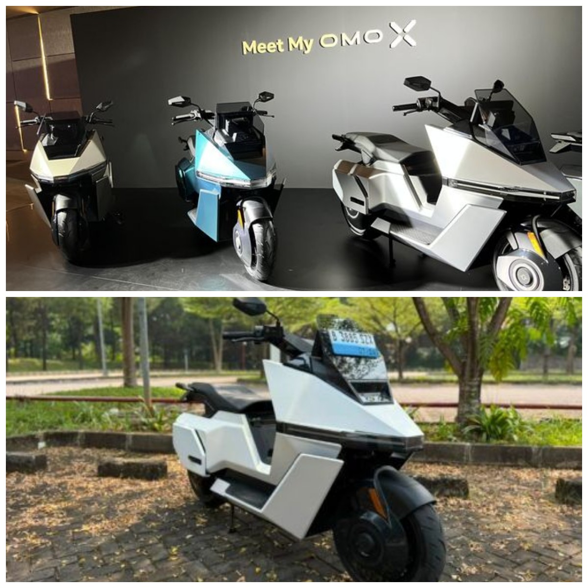 Gak Perlu Standar Dua Lagi! Motor Listrik Omoway Omo X yang Bisa Jalan Sendiri Ini Dijual Segini