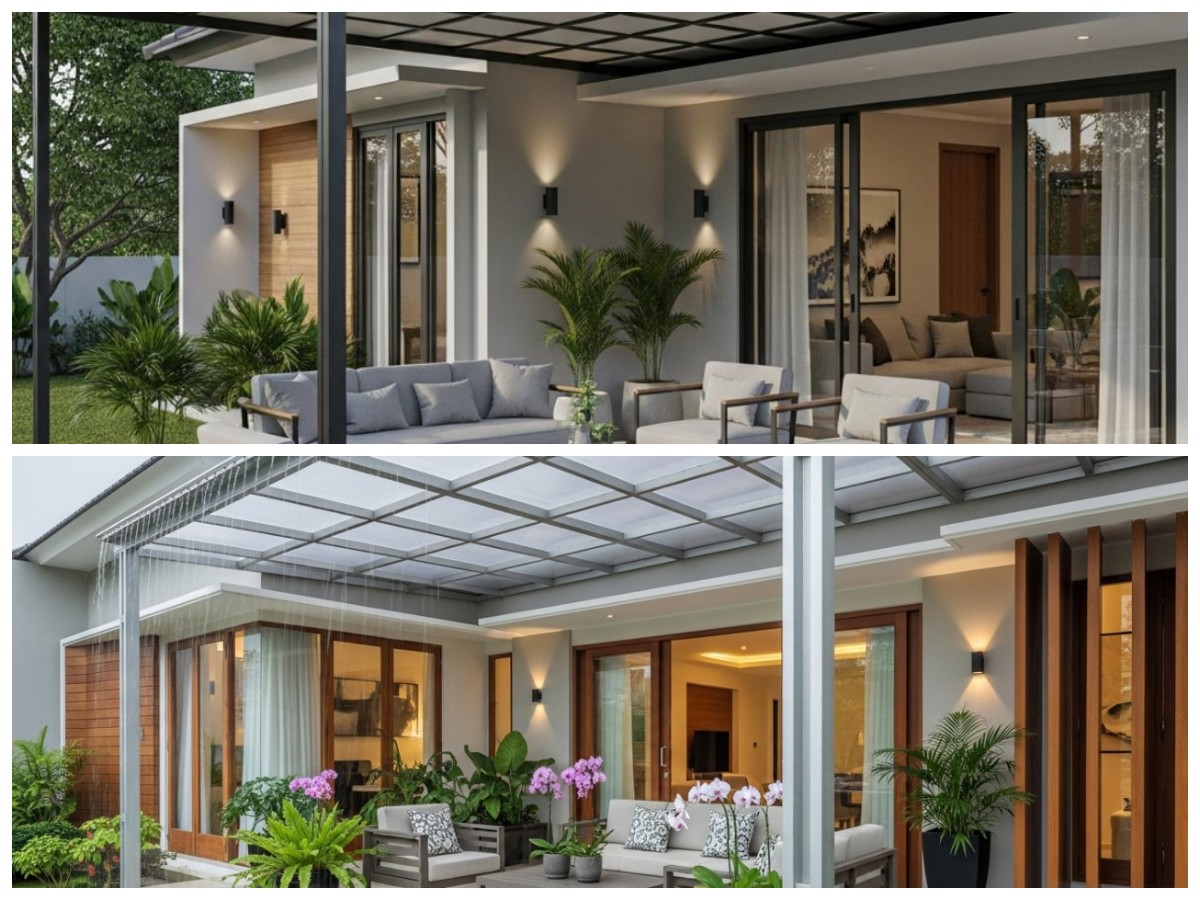 Pilihan Penutup Teras Terbaik: Praktis, Awet, dan Siap Lindungi Rumah Saat Musim Hujan!