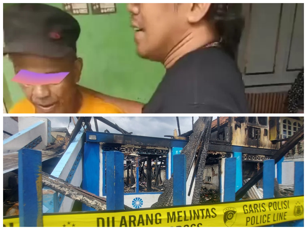 Pelaku Pembakar Rumah di Palembang Ditangkap Satreskrim Polrestabes