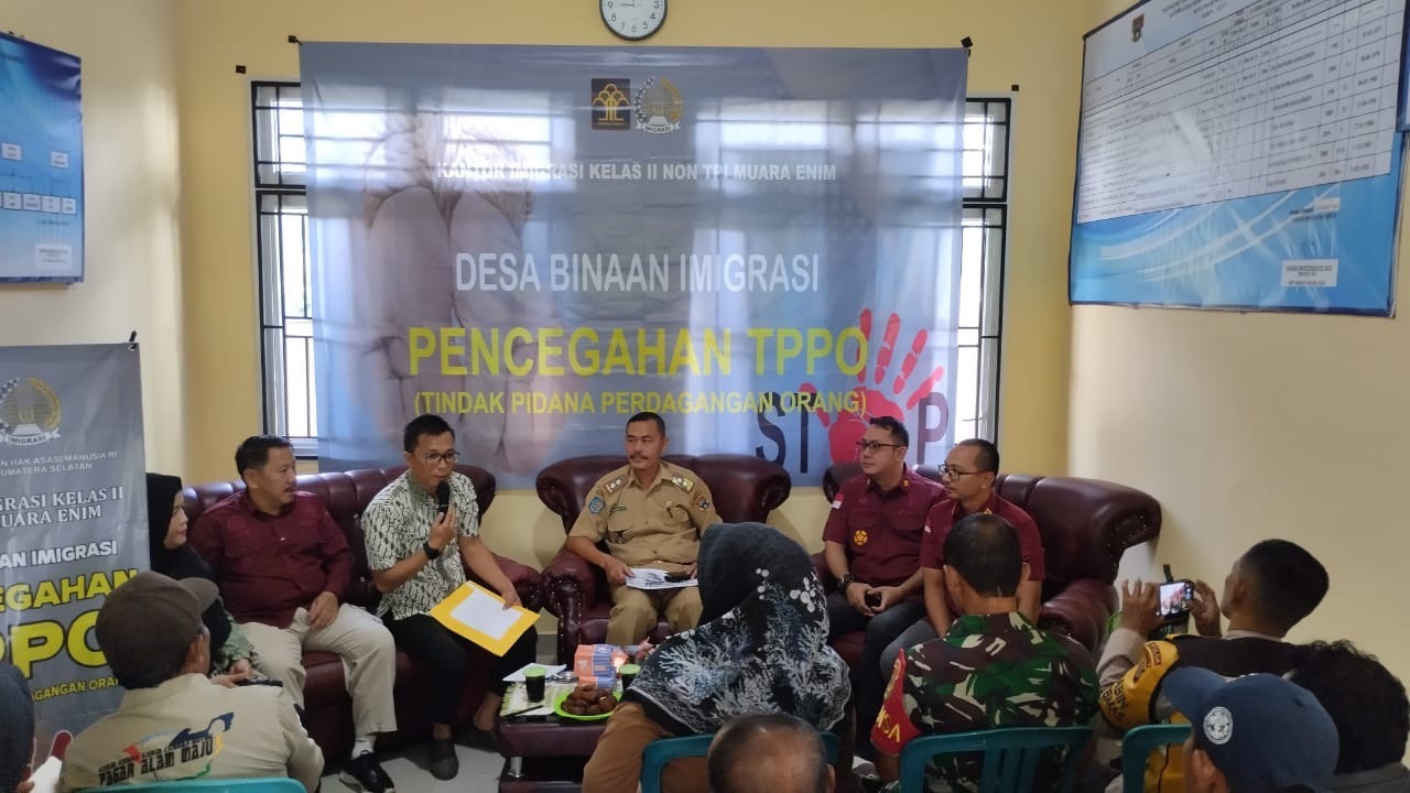 Sosialisasi Anti TPPO, Langkah Proaktif Desa Dempo Makmur dalam Mencegah Perdagangan Manusia