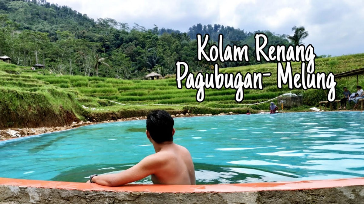 Wisata Pagubugan Melung, Menjajal Sensasi Kolam di Tengah Sawah yang Menyegarkan