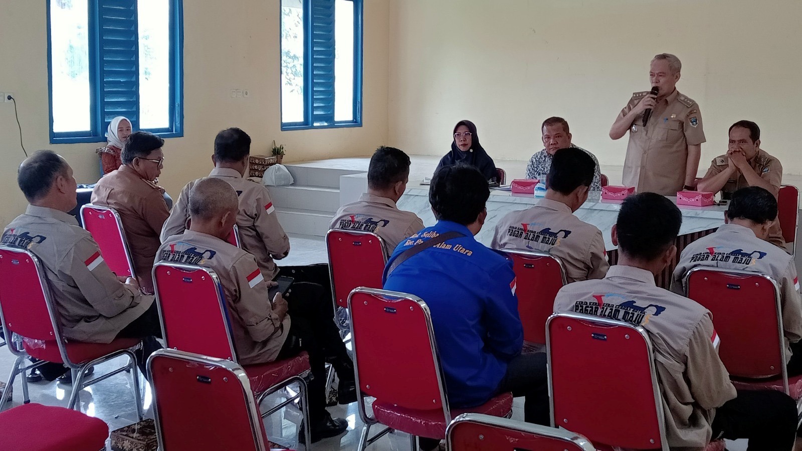 Giatkan Program Anti Narkoba, BNN Kota Pagaralam Menggelar Program Kelurahan Bersih Narkoba (BERSINAR)