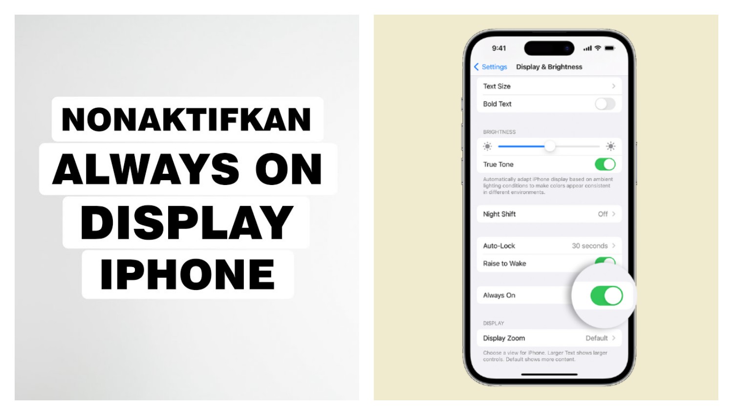 Hemat Baterai iPhone dengan Menonaktifkan Always-On Display, Ini Caranya