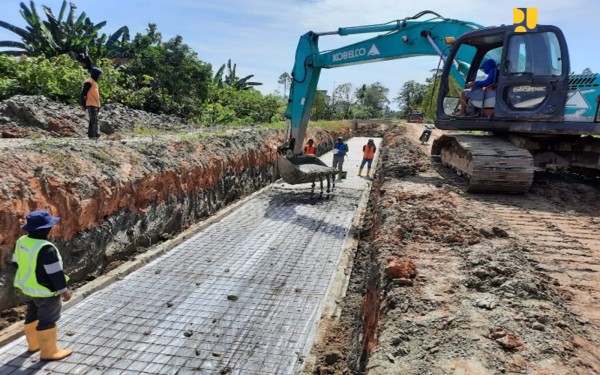Kementerian PUPR Lanjutkan Proyek Strategis Nasional Jaringan Irigasi Baliase di Sulawesi Selatan