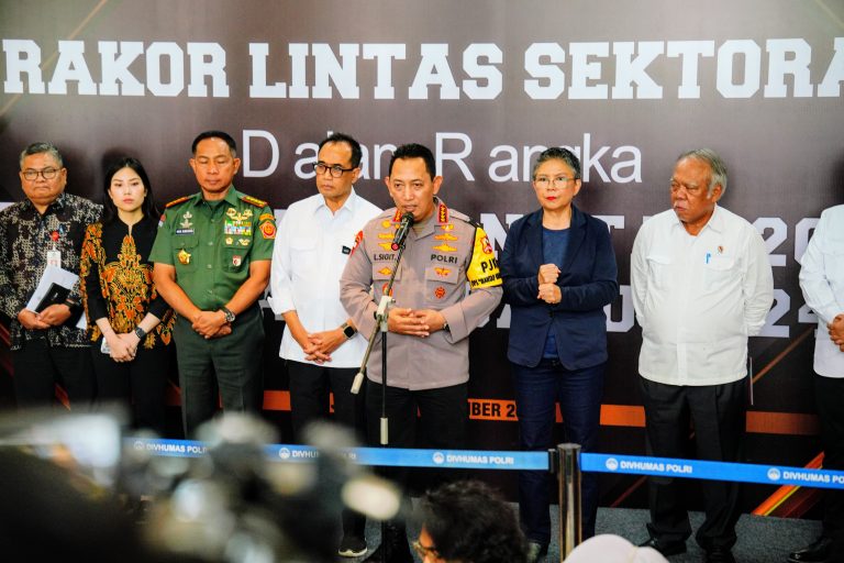 Kapolri Gelar Rakor Lintas Sektoral Amankan Nataru, Komitment Berikan Layanan Terbaik Kepada Masyarakat