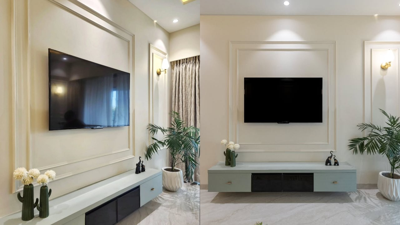 Tren Wall Moulding Ruang TV yang Bikin Interior Rumah Naik Level dan Terlihat Lebih Eksklusif!